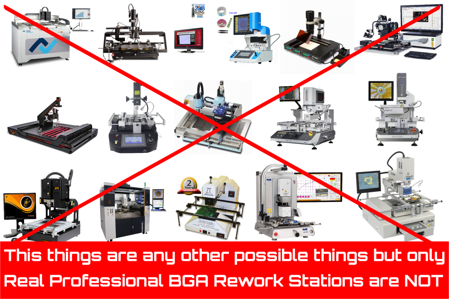 BGA Rework Stations the worst practice ever