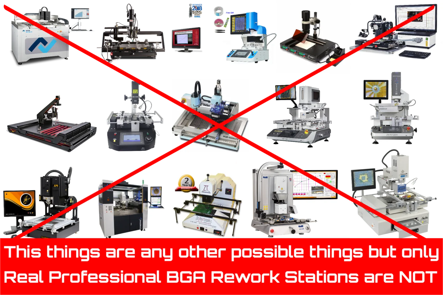 BGA Rework Stations the worst practice ever